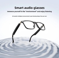 Gafas Inteligentes Premium con Traducción por IA, Resistentes al Agua, Carga Magnética, Llamadas de Video Inalámbricas de 10m, Música 1080P