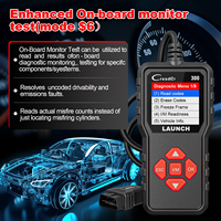 Lector de Códigos de Auto OBD2 LAUNCH CR300, Datos en Tiempo Real, Prueba de Voltaje de Batería, Lectura y Eliminación de DTCs, Comprobación de I/M, Disponible en Almacén de la UE