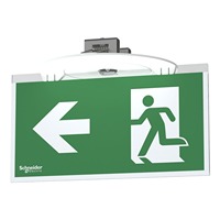 Señal de Salida de Emergencia LED Ova59156, 700 Mw, Brillo 45 Lm para PLC