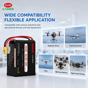 Batterie de drone en gros 22Ah 45.6V 10C à sortie stable, pack de batteries Li-ion pour l'enseignement professionnel et l'éducation des créateurs de drones - Product Image 3