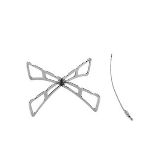 Rejilla plegable para vaporizar, de acero inoxidable, resistente al calor, para cocinar verduras y alimentos al vapor - Product Image 4