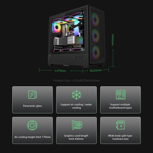 <span class=keywords><strong>Caja</strong></span> para Servidor 4U Resistente para Montaje en Rack, Bahías Ópticas, 7 Ranuras, Puerta Frontal con Cerradura, GPU de hasta 330 mm, <span class=keywords><strong>Caja</strong></span> para Servidor Industrial 4U - Product Image 2