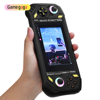 Konsol Game Genggam Retro Android Gamegaga RG52 Mini dengan Aplikasi, Layar 5.5 Inci RK3562 untuk PSP