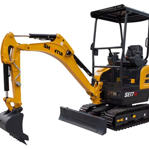 Excavatrice sur chenilles d'occasion Shantui SE12, Shantui SE17, SE27, SE135, SE205, SE150 avec économie de carburant, en vente chaude - Product Image 1