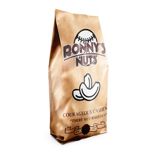 Bolsa <span class=keywords><strong>de</strong></span> Embalaje Biodegradable <span class=keywords><strong>de</strong></span> <span class=keywords><strong>Papel</strong></span> Kraft y Plástico <span class=keywords><strong>para</strong></span> Frutas y Verduras Liofilizadas, Mariscos, 50g, 500g, 12oz, 16oz, 50g, 300g, 1kg, 2kg, 5lb - Product Image 3
