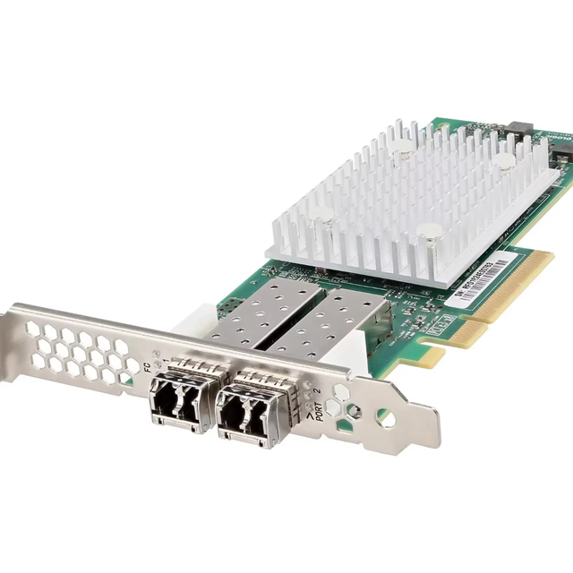 QLE 2692 Dual Port 16Gb Fibre Channel HBA, Low Profile - 0TCK3G BK3210407 403-BBMT CK9H1 WVT0T QLE2692