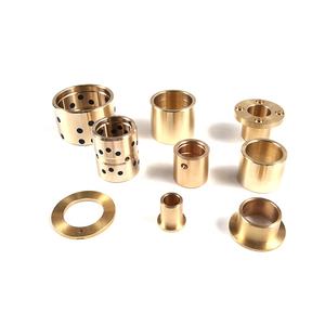Высокопрочный самосмазывающийся Медный рукав втулка износостойкий латунный материал для раздвижных применений - Product Image 1
