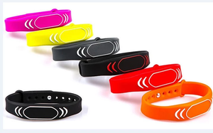Pulsera Inteligente de Silicona Personalizada a Prueba de Agua de 13.56mhz <span class=keywords><strong>con</strong></span> <span class=keywords><strong>NFC</strong></span> Programable, Pulsera RFID de Goma para Pagos sin Contacto - Product Image 2
