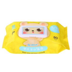 Lingettes jetables BR, lingettes nettoyantes biodégradables, lingettes pour le <span class=keywords><strong>nettoyage</strong></span> <span class=keywords><strong>des</strong></span> <span class=keywords><strong>mains</strong></span> <span class=keywords><strong>et</strong></span> <span class=keywords><strong>de</strong></span> <span class=keywords><strong>la</strong></span> bouche <span class=keywords><strong>des</strong></span> bébés - Product Image 5