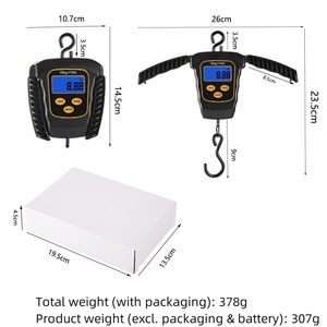 50KG multifonction Portable Mini balance de poisson électronique outil de pesage de pêche accessoire à usage domestique - Product Image 2