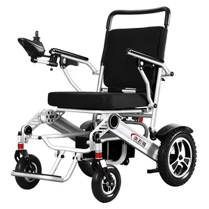 New Product 203S Elderly Portable Folding Lightweight Power Wheel Chair Electric Wheelchairs for Adults