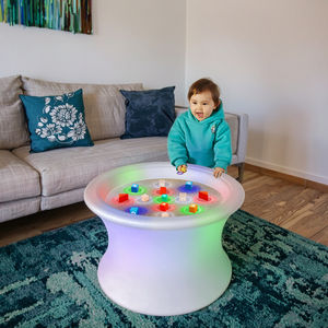 <span class=keywords><strong>Mesa</strong></span> de Arena Infantil LED Personalizable con Luces de Colores Cambiantes, Juego Sensorial para Guardería, Muebles <span class=keywords><strong>Montessori</strong></span>, Juguete - Product Image 2