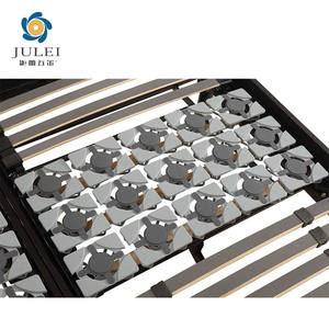 分体式大号SizeLit电动遥控双可调床架桦木板条，带塑料地块 - Product Image 3