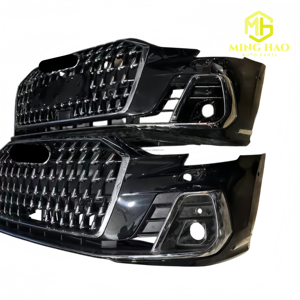 Pare-chocs complet avec cadre de calandre, ventilateur de radiateur, feux antibrouillard, capteurs d'aide au stationnement, composants avant pour Audi A8 <span class=keywords><strong>D5</strong></span> 2019-2024 - Product Image 6