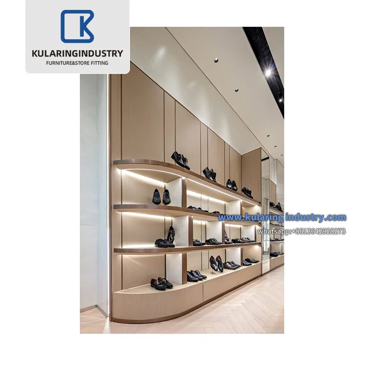 Luxury Handbag Store Interior Design Gold Stainless Steel And Glass Wallet Show Case Display Furniture Bags Display Showcase