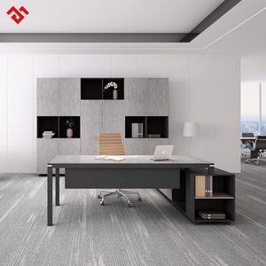 Modern Manager <b>Desk</b> Furniture Dubai Office Wooden <b>Desk</b> - Product Image 6