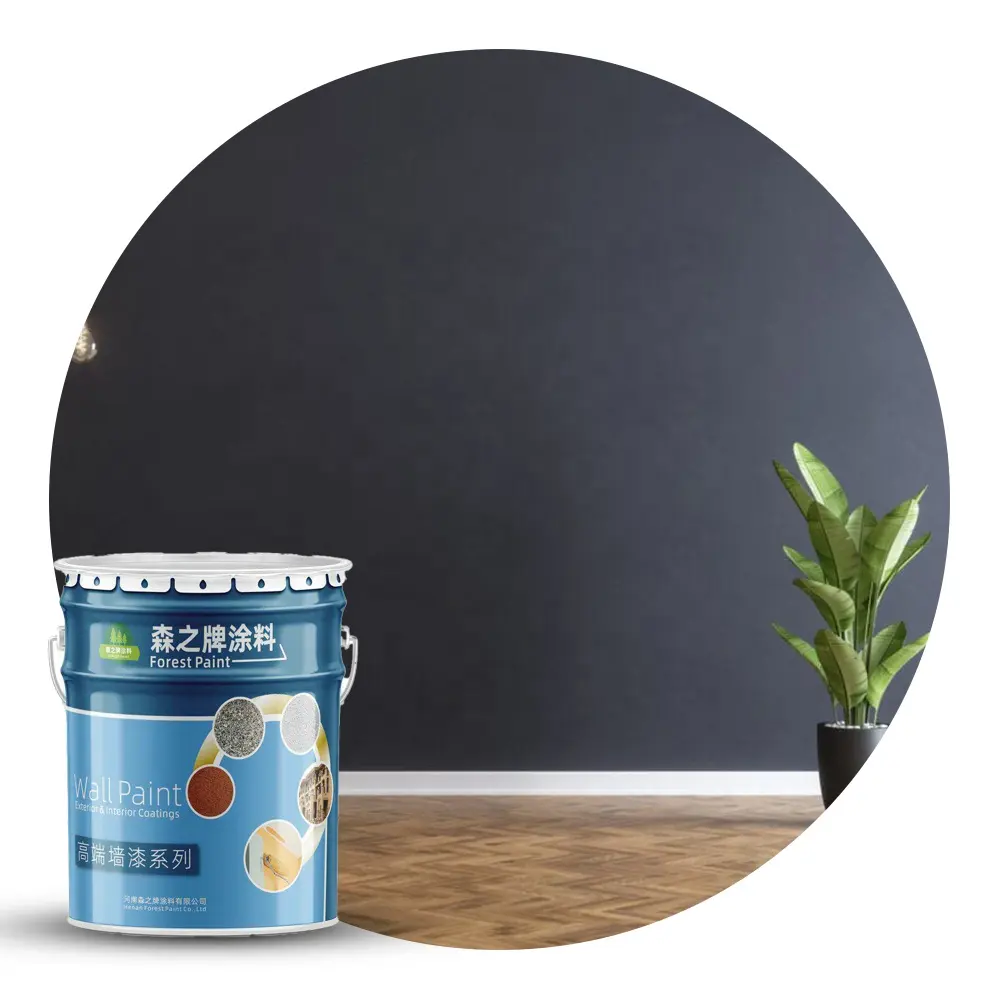 Venda quente Interior Parede Látex Pintura 18L Alta Qualidade Wall Paint Paredes De Construção Interior e Teto Emulsão Pintura