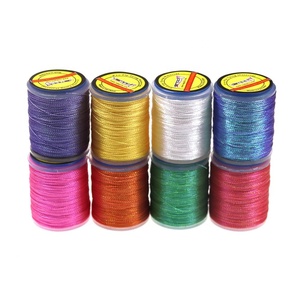 Hilo metálico de oropel de Color perla al por mayor para atar moscas <span class=keywords><strong>Ninfa</strong></span> Streamer, anzuelo de pesca con mosca con material de atado de alta calidad - Product Image 6