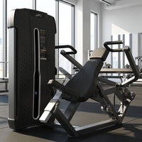 Mesin Angkat Beban Supine Press Komersial 232kg Baja Q235B Kabel LUIS D5.8mm 110kg Stack Training Adjustable Tahan Lama untuk Hotel dan Gym