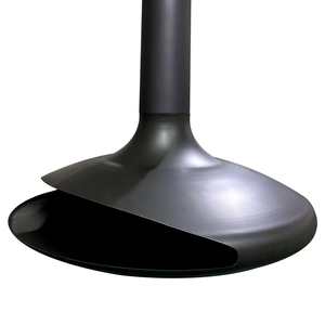 Poêle Autonome en Fonte au Design Moderne, Combustible Granulés/Bois pour Chauffage Domestique Salon Extérieur Charbon - Product Image 2