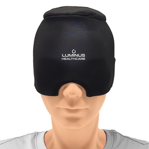 Capuchon de glace en <span class=keywords><strong>gel</strong></span> personnalisé en Offre Spéciale compresse chaude et froide Capuchon de soulagement de la migraine Capuchon de tête réutilisable Thérapie chaude et froide - Product Image 1