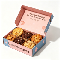 Boîtes d'expédition personnalisées de qualité alimentaire, boîtes cadeaux de luxe, boîtes à biscuits, boîtes à macarons, boîtes à pâtisserie, boîtes à bonbons, boîtes à gâteaux, emballages avec logo