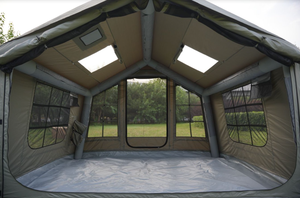 Tente de camping XHAI, type extensible quatre saisons, ouverture automatique rapide, tissu Oxford 600D, imperméable, capacité de 4 à 6 personnes, surface de 8 m - Product Image 3