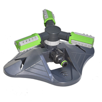 Arroseur de pelouse rotatif automatique à 350 degrés, buse d'irrigation de jardin en PP pour cour et champ