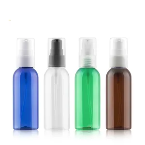 Cosmetic packaging pet plastic skincare lotion pump bottles supplier