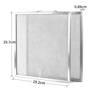 Filtre de hotte aspirante Broan S99010316 en alliage d'aluminium, déflecteur d'huile haute efficacité pour la ventilation de cuisine - Product Image 4