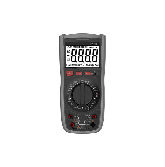 Compact 4000 Counts Auto-Ranging Digital Multimeter with NCV Detection for Home DIY Electronic Repairs