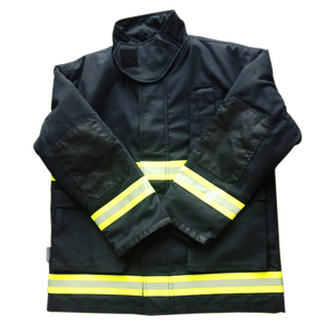 Oem <span class=keywords><strong>En469</strong></span>炎抵抗アラミド消防士用スーツ消防士用化学工業用 - Product Image 3