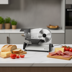 Zokop Trancheuse électrique pour aliments, lame amovible en acier inoxydable de 7,5 pouces, coupe-viande et fromage pour la maison - Product Image 2