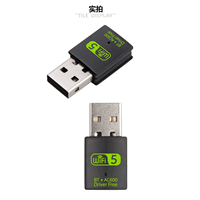 Carte réseau sans fil double bande 600M, lecteur gratuit, récepteur d'ordinateur haute vitesse 5G, USB Bluetooth 5.0 Wifi 2-en-1