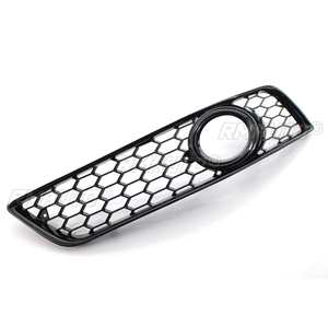 Par de cubiertas de rejilla de panal para faros antiniebla delanteros de coche para Audi A3 8P 2009 2010 2011 2012 2013 - Product Image 6