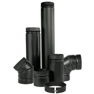 Cheminées de poêle isolées en acier inoxydable, vente directe d'usine, forme de maison - Product Image 4