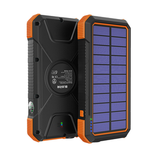 แบตเตอรี่สำรองพลังงานแสงอาทิตย์ 20000mAh กันน้ำ พร้อมไฟฉาย LED สำหรับตั้งแคมป์กลางแจ้ง - Product Image 1
