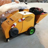 Máquina de Pulverización de Mortero de Doble Cilindro de Alta Eficiencia con Distancia de Transporte Horizontal de 50 m y Potencia de 4/7.5 kW