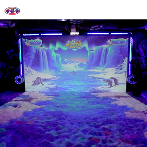 ระบบเกมดิจิตอลแบบโต้ตอบเกมฉายภาพบนชายหาดแบบโต้ตอบสำหรับศูนย์ความบันเทิง - Product Image 5