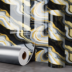 สติ๊กเกอร์ติดผนังลายกระเบื้อง PVC กันน้ำแบบม้วน - Product Image 6