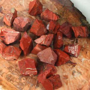 Piedra de Jaspe Rojo Natural al por Mayor, Cristal en Bruto Pulido para Fines Decorativos - Product Image 6