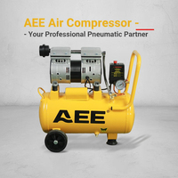 Hot Selling Controller 550w Motor Car Tire Inflator Dental Noise Reduction Oil Free Air Compressor