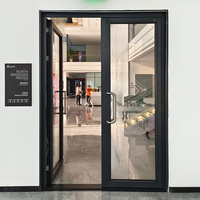 Ventanas abatibles de estilo chino puertas de aluminio y ventanas con rejillas