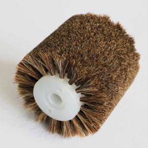 Herramienta para Pulir Zapatos, Cepillo de Limpieza de <span class=keywords><strong>Pelo</strong></span> de Caballo con <span class=keywords><strong>Rodillo</strong></span> - Product Image 3