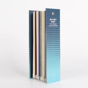 Linnen Aangepast Nieuw Ontwerp Kleur Stalen Gordijn Monster Stof Boek - Product Image 2