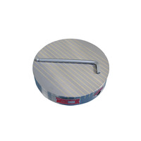 Mandrin magnétique permanent puissant de 500 mm de diamètre pour meuleuse CNC, disque manuel en option, vente en gros Chine, 66 kg, 1 an