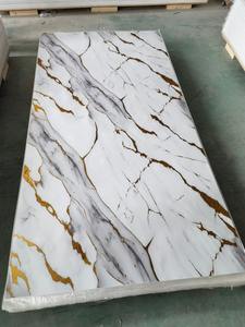 Paneles de Pared de PVC con Diseño de Mármol UV, 3mm, Interior, Alto Brillo, 1220x2800mm, 2mm, 3D, Venta en <span class=keywords><strong>Tienda</strong></span> - Product Image 1