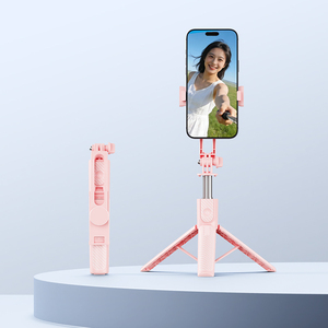 Perche à <span class=keywords><strong>selfie</strong></span> trépied pour voyage, avec télécommande et support pour téléphone portable, idéale pour filmer des vidéos avec <span class=keywords><strong>iPhone</strong></span>. - Product Image 4