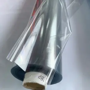 Roll Sheet PVC Film Transparent Plastic Rigid Clear PVC Wholesale 0.1/0.2/0.3/0.5/1.0/2.0 Mm Blow Molding Soft Packaging Film