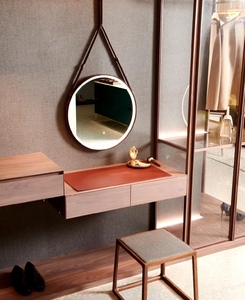 Tùy biến chuyên nghiệp hiện đại cao cấp sang trọng đi bộ trong tủ quần áo với dải đèn led tùy chỉnh tủ quần áo với cửa kính - Product Image 2